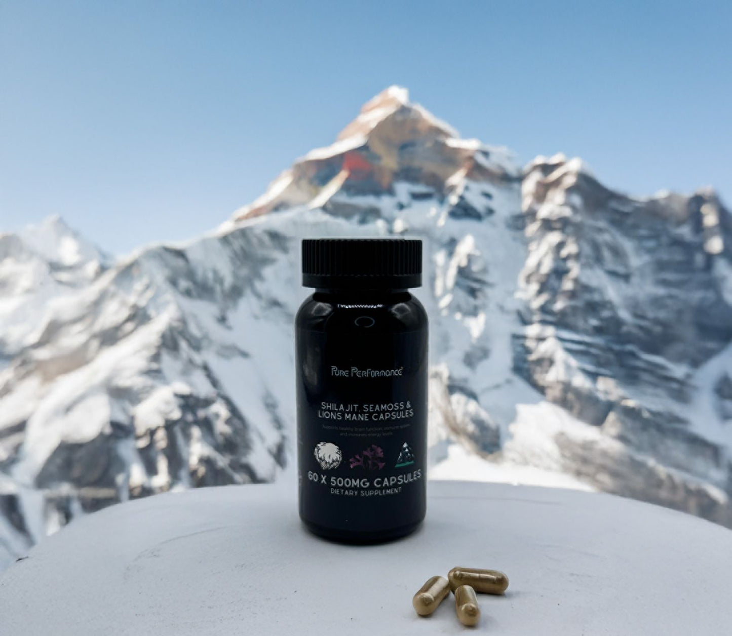 Shilajit, Seamoss, Lions Mane